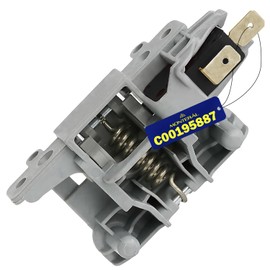 Dishwasher Door Lock with Original Code C00195887 for Indesit for Ariston Hotpoint - Warranty 10 Year - MONTERAL