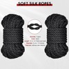 CRAFTCURL Nylon Twisted Rope - Durable & Slightly Shiny Design