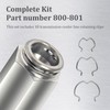 18PCS Transmission Cooler Line Retaining Clamps,800-801 Stainless Steels Transmission Line