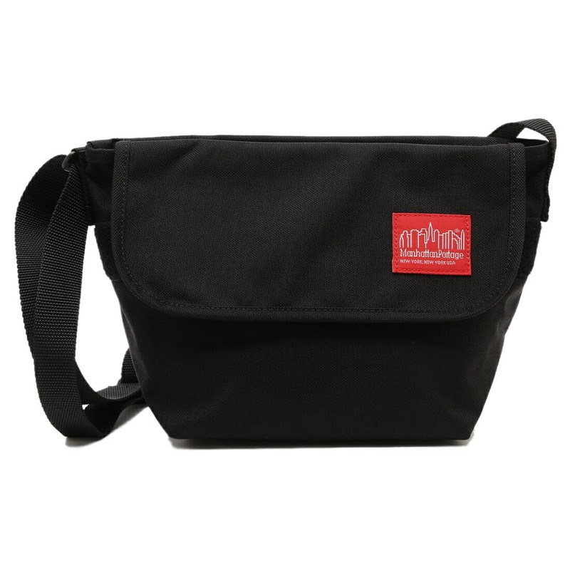 Manhattan Portage 1603 BLK Shoulder Bag, Casual, Black, Men's, Black