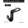 Sheryl&Rain 60Pcs Clothes Hanger Connector Hooks,Clothes Hangers Space Savers,Space Saving