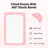 Unnivoll Travel Cot Sheets 95 x 65 cm Fitted Super
