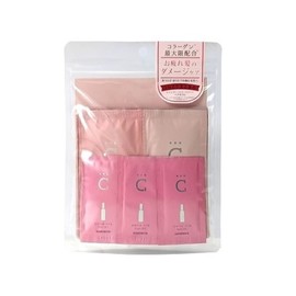 Hahoniko Kora Silk 18 Trial Set (Shampoo 0.3 fl oz (10 ml), Treatment 0.3 oz (10 g), Hair Oil 0.04 fl oz (1 ml) Each, 3 Pieces