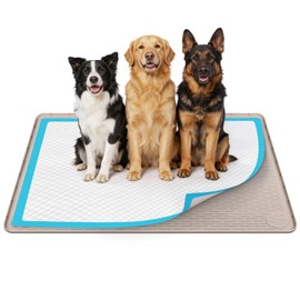 57" x40" Pee Pad Holder for Dogs Puppy Pad Holder Khaki