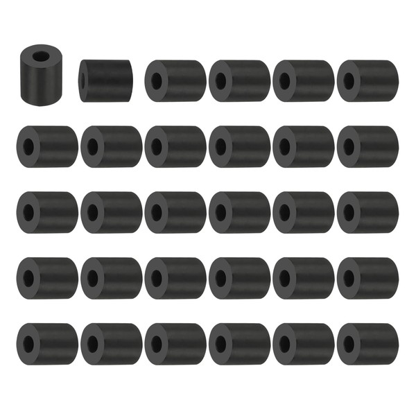 PATIKIL Multi Purpose Rubber Spacer, 50Pcs 8mm ID x 20mm