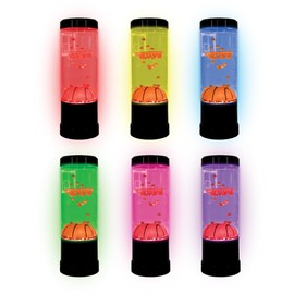 InnoVibe Basketball Motion Lamp with Color-Changing Light, LED Water Mood Lamp for Kids, Floating Basketball Decor, Night Light, Sports Room Decoration