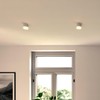 SSC-LUXon Vora Surface-Mounted Ceiling Light Matt White Pack of 4