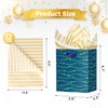 Ranfashiong 12 Pcs Sets 4.7”x4“x2.3” Small Bag with Tissue Paper