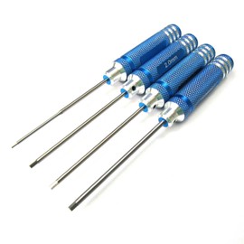 powerday Hex Screwdriver Screw Driver Tool Kit Set for RC Car Helicopter Blue(1.5mm 2.0mm 2.5mm 3.0mm)