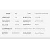 M8 translation headset Wireless BT translation headset 144 languages instant
