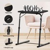Bblife XL Adjustable Folding TV Tray Table, Larger TV Dinner
