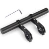 XNX Bike Bicycle Double Handlebar Extender Extension,20 cm Aluminum Alloy