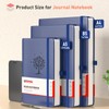 Smarpau Thick A5 Lined Notebook, 320 Pages Ruled Notebook Thick
