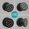 HOMEDEC 2inch Round Brass Shower Spa Massage Body Spray Wall