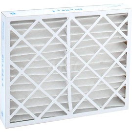 PRO SOURCE 20x24x4" MERV 8 Wire-Backed Pleated Synthetic Media Air Filter with Beverage Board Frame