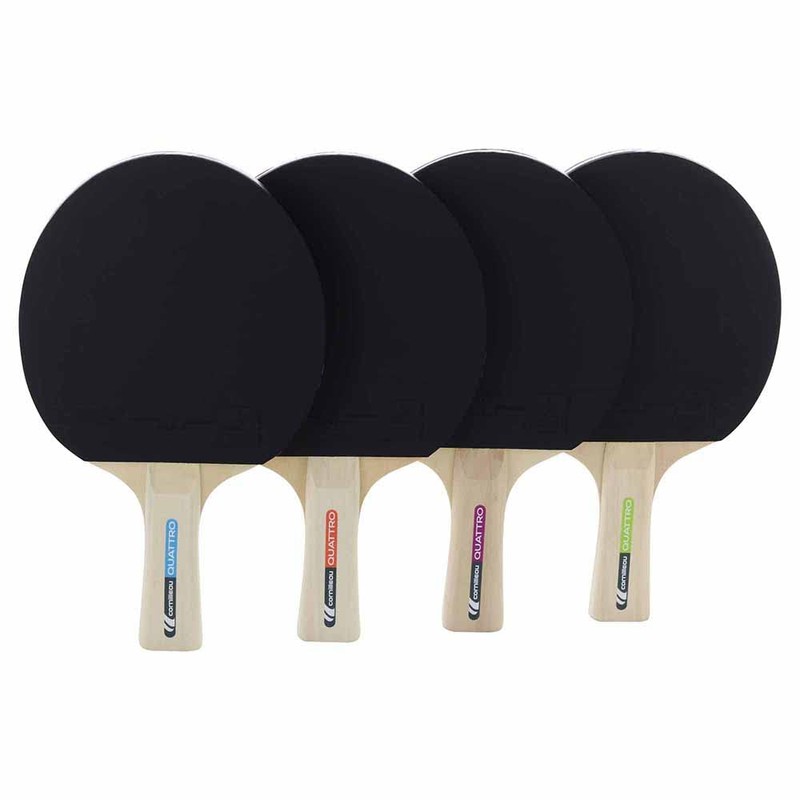 Cornilleau Sport Quattro Table Tennis Set (4 Bats and 4