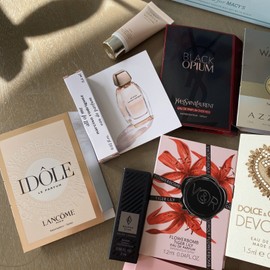 MACY’S 21-PC FRAGRANCE SAMPLE SET FOR HIM & HER +BONUS LOVERY Body Lotion