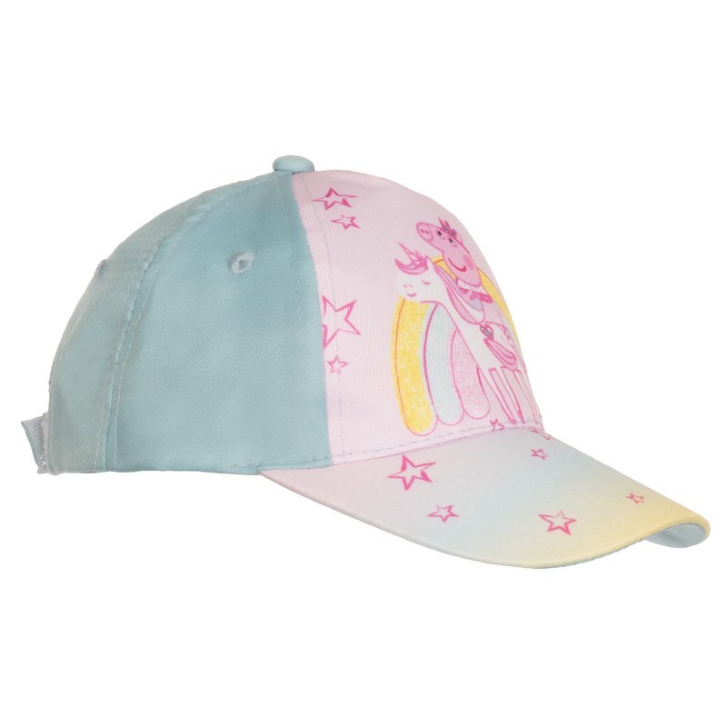 Brandsseller Girls' Children's Cap Sun Hat with Motifs, lightblue