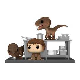 Funko Pop! Moments 62477 Jurassic Park: Tim & Velociraptors (Special Edition) #1199