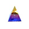 Washington DC Glass 3-D Crystal Pyramid Souvenir