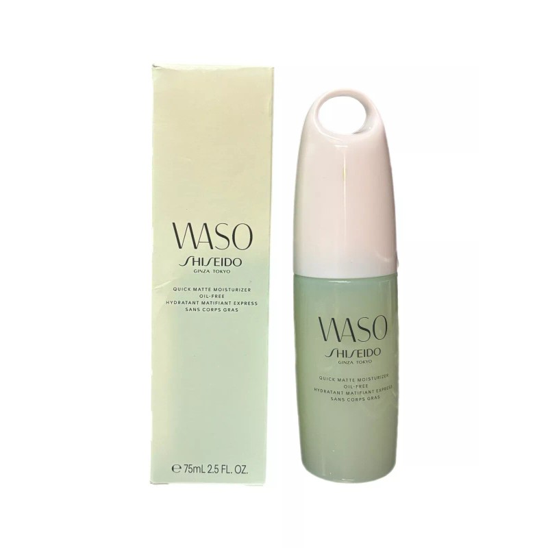 Shiseido WASO Quick Matte Moisturizer OIL-FREE 2.5oz, NEW SEALED, Made