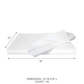 ForPro Premium Nail Care Towels 12x16 Disposable Hygienic Absorbent 50 Count