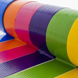 BAZIC Yellow Duct Tape 1.88" X 60 Yards, Colored Duct Tapes for Sealing Packing Projects Repairs Crafts Home Improvement, Tear by Hand, 1-Pack