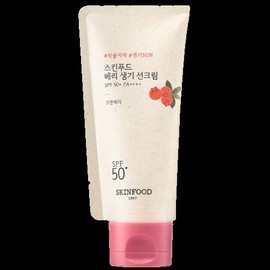 Skinfood Berry Vitality Sun Cream 50ml (SPF50+) Blue Light Blocking UV Protection Functional Cosmetics / 스킨푸드 베리 생기 선크림 50ml(SPF50+) 블루라이트차단 자외선 차단 기능성화장품