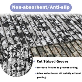 HZCHIONE EVA Foam Boat Flooring Deck 94.48x35.43 in, Camo Boat Decking Marine Mat Carpet for Boats Self-Adhesive Non Slip Deck Boat Flooring for Jon Fishing Boat Yacht Swim Platform