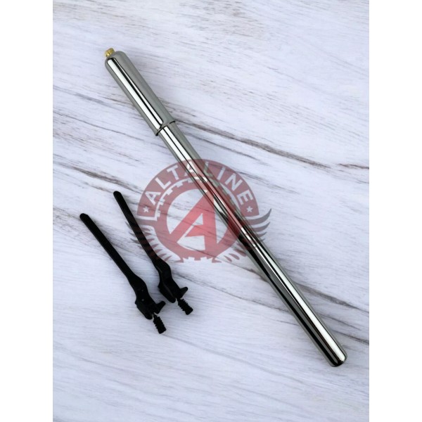 AltaLine Universal Bicycle Steel Frame Chrome Pump.