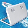 Amarine Made 24" Rectangle Boat Hatch White Inspection Hatch &