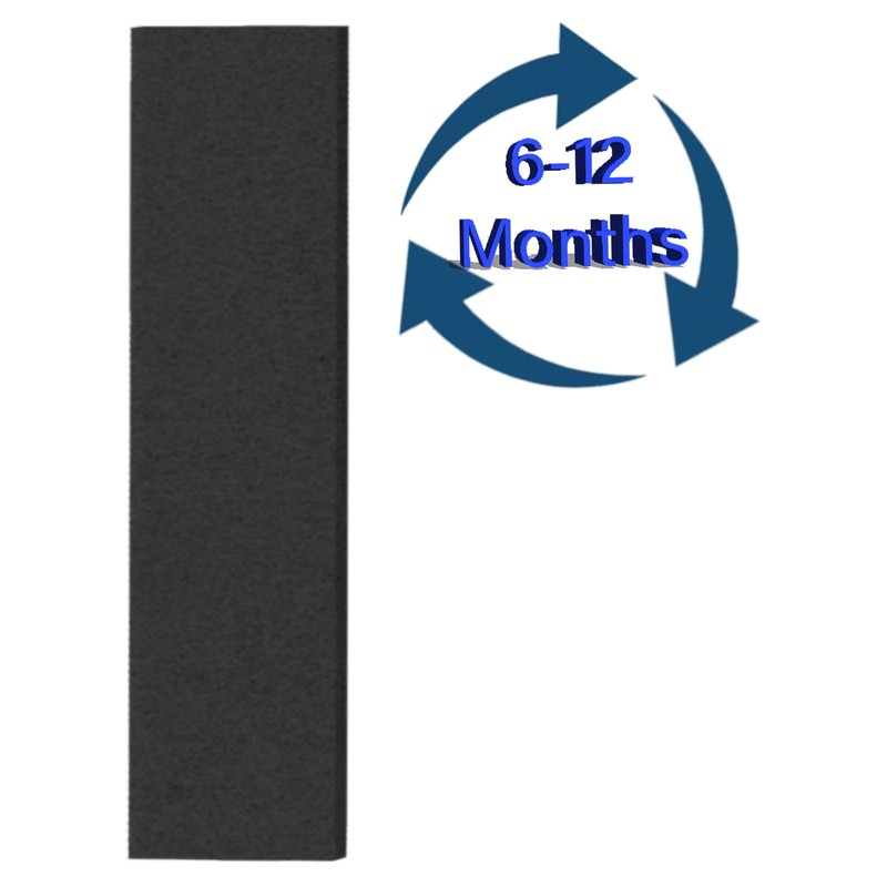 HS-1944 Replacement Filter for Crane EE-5067 Air Purifier, 3 Pack