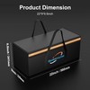 SunnyLith 12V 200Ah LiFePO4 Lithium Battery Fireproof Safe Bag, Large