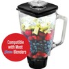 Brentwood P-OST722 Replacement Glass Jar Set, Oster Blender Compatible, 0.33