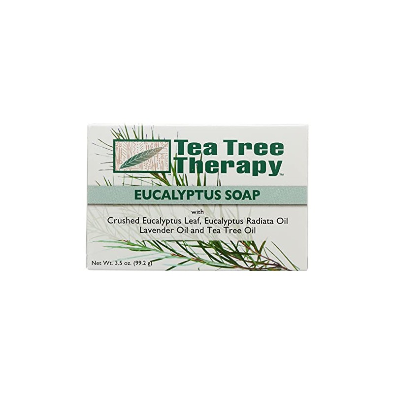 Tea Tree Therapy Eucalyptus Soap Vegetable Base, 3.5 Ounce