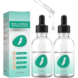 2 piezas de suero reparador de uñas de los pies, suero reparador de cutículas de uñas de los pies, repara uñas dañadas y agrietadas