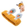 TOVINANNA Cute Bunny Ears Headband for Skincare and Makeup Elastic