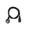 OMNITRONIC IEC Power Cable 3 x 0.75 0.6 m Black