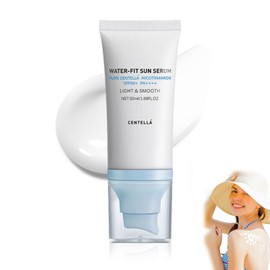 Madagascar Cenntella Sunscreen, Centella Sunscreen SPF 50 Factor 50 Sun Cream, Korean Sun-screen Spf 50 Face, Hydrating & Soothing Korean SkinCare,Refreshing Dry Oily Skincare