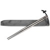 Titanium (TI) Super Ultra Lightweight Professional Chopsticks Drawstring Storage Sack