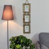Nicola Spring Hanging 3-Photo Frame - Fits Photo Size 4