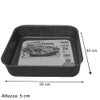 Mugnano Happystone MMU820H10 High Square Baking Mould 30 x 30