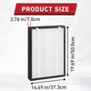 2Pcs 75i Replacement Filter with H13 Activated Carbon