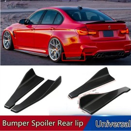 Unbranded Car Rear Bumper Spoiler Lips Diffuser Splitter Canard Protector For 3Series F30