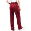 Zoulee Women's Petite Velour Sweatpants High Waist Straight Pants Drawstring