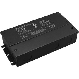 LEDXLIRBH 60W 24V Dimmable LED Driver, Triac/ELV/MLV/0-10V PWM Dimming, Flicker-Free and Constant Voltage for LED Strips, Compatible with Dimmers, Waterproof IP67 & UL FCC Class 2