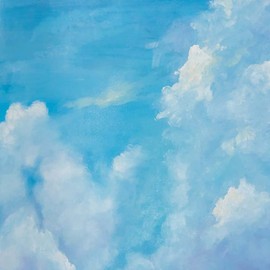 Kate 10×10ft Sky Clouds Photography Backdrop Blue Portrait Backdrop Abstract Background Fabric Photo Studio Props for Photographer Pictures