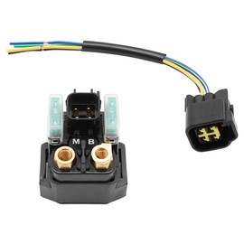 Mabutingti Starter Relay with Plug Fits Yama-ha Grizzly 700 Grizzly 550 Kodiak 700 2007 Onwards YFZ450R and YFZ450X 2009 Onwards