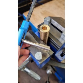 GSR Professional Tap Set | Pipe Tap Set 2 Pieces | Tap Cutter Inch HSS BSP G 3/8 Inch | Tap 3/8 Inch