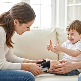 Kids Soccer Shin Guards with Ankle Protection